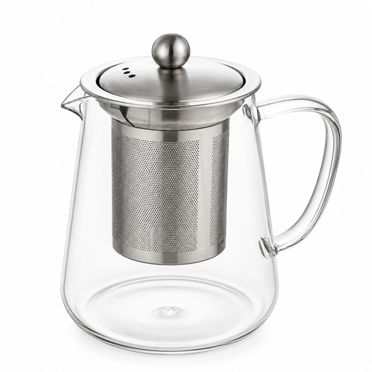 Chaleira de Vidro com Infusor