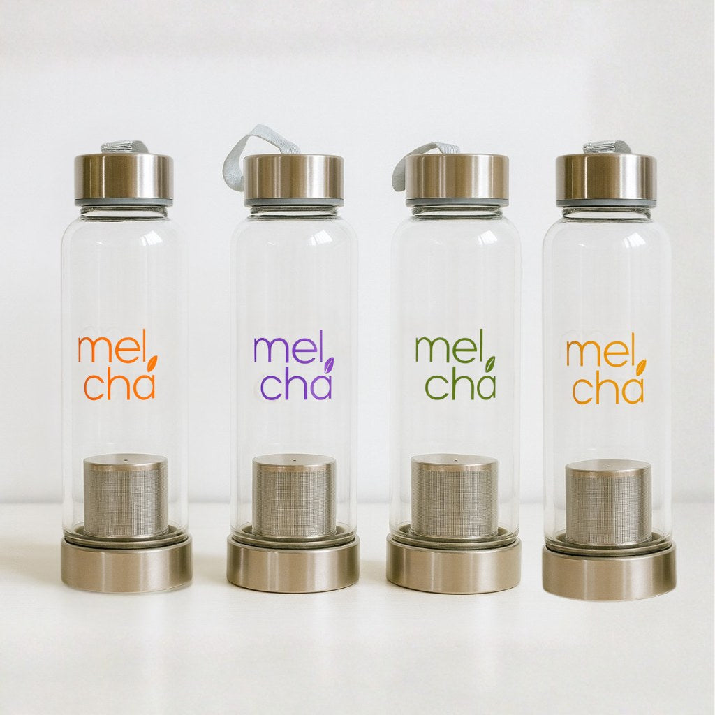 Kit Tchau Menopausa + Garrafa Infusora - Chá Natural para Alívio dos Sintomas da Menopausa