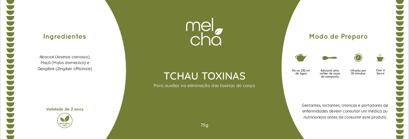 Tchau Toxinas - Sabor envolvente com efeito detox para o seu dia