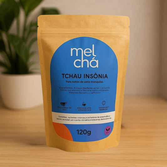 Tchau Insônia - Blend Natural com Ervas Relaxantes para Noites de Sono Tranquilas