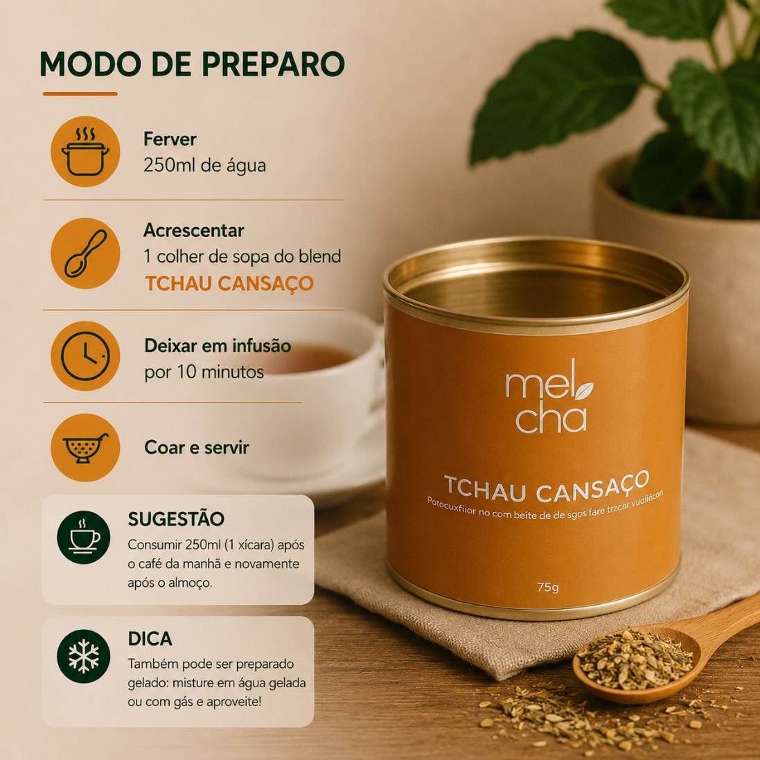Tchau Cansaço - Recupere o ritmo com mais disposição e bem-estar