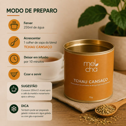Tchau Cansaço - Recupere o ritmo com mais disposição e bem-estar