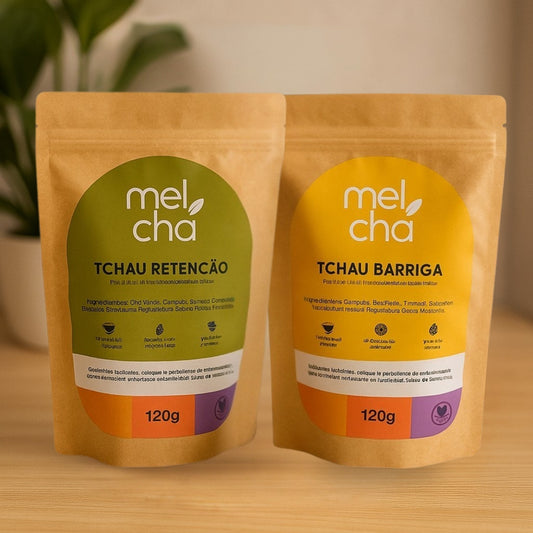 Combo de Chás Tchau Barriga + Tchau Retenção