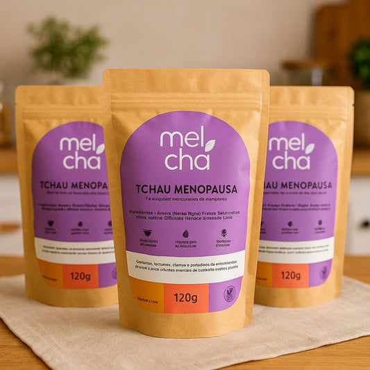 Kit 3x Tchau Menopausa - Chá para Alívio dos Sintomas da Menopausa