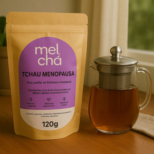 Kit Tchau Menopausa + Chaleira com Infusor