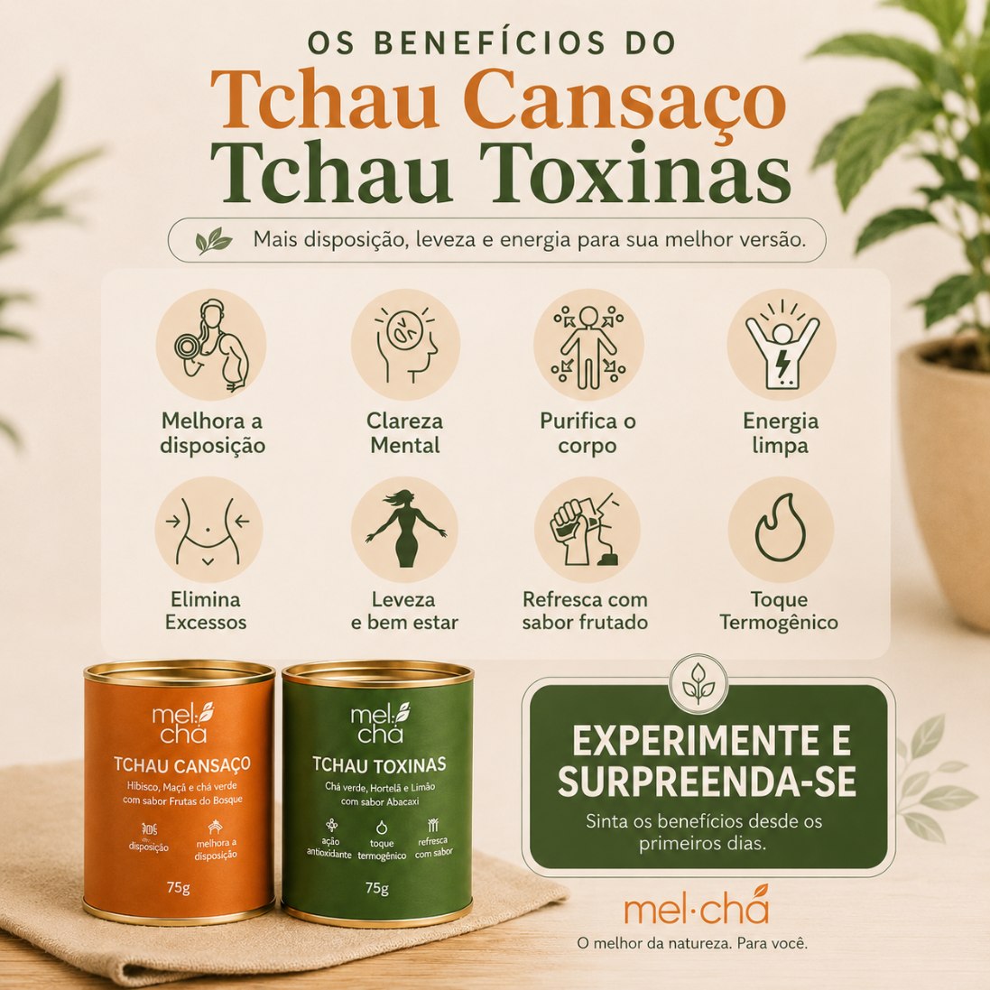 Combo Tchau Cansaço + Tchau Toxinas
