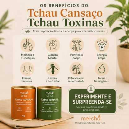 Combo Tchau Cansaço + Tchau Toxinas