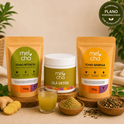 30 Dias Detox — 3 Blends Premium + Plano Personalizado para Transformar Sua Rotina