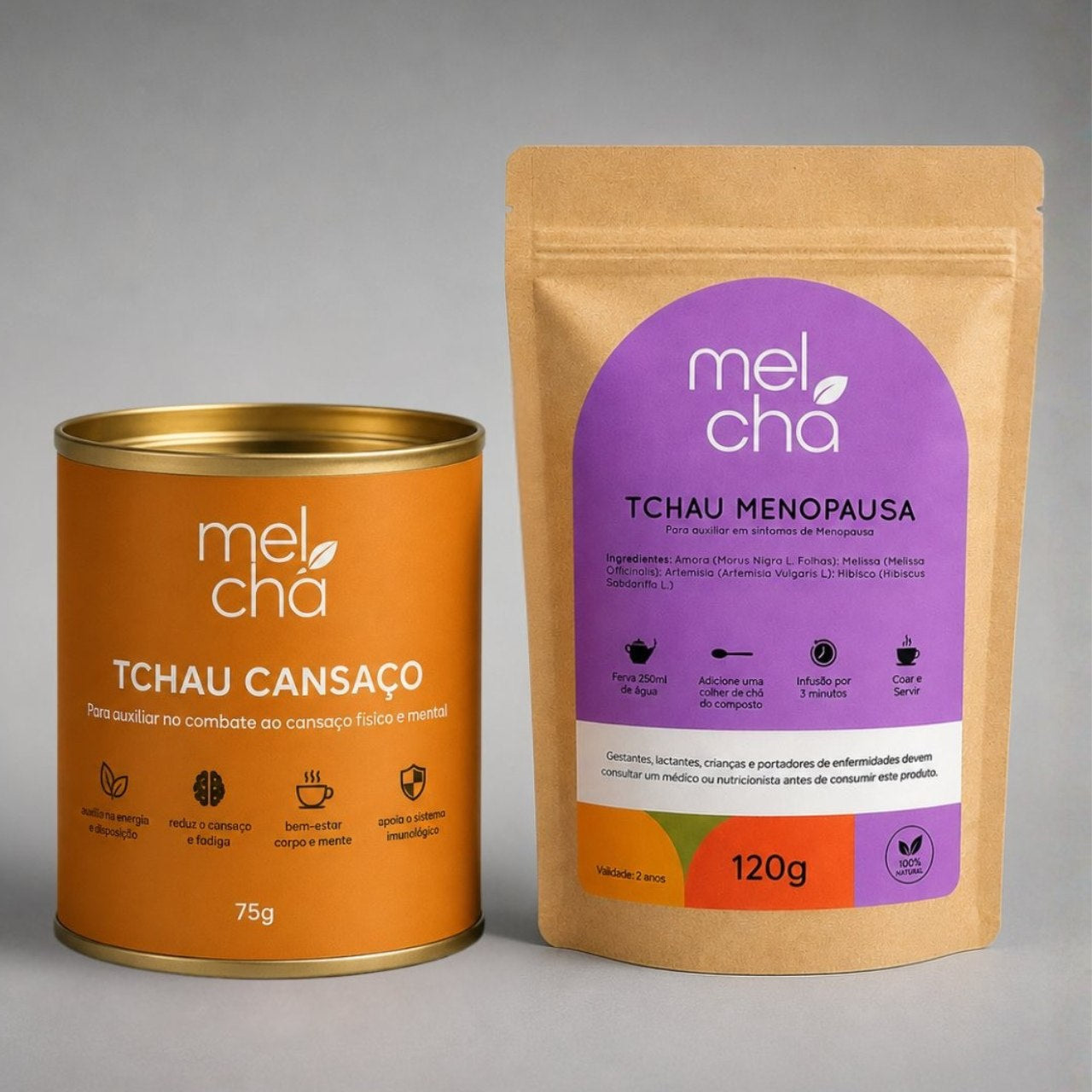 Combo Tchau Menopausa e Tchau Cansaço - Menos Desconfortos, Mais Energia para o Seu Dia