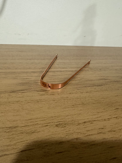 Raspador de Língua Cobre Puro