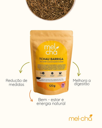 Tchau Barriga — Chá Detox Natural para Desinchar e Desinflamar o Organismo